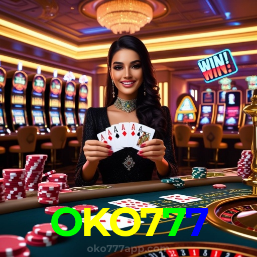 OKO777:Jogue poker, roleta e aposte no futebol com grandes prêmios!