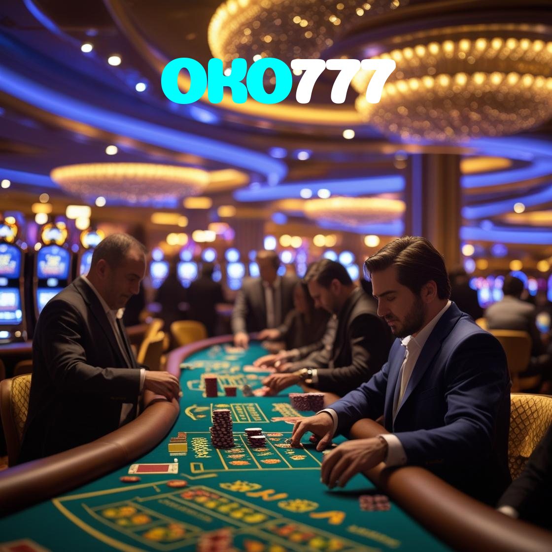 OKO777：Aposte nas mesas de poker e mostre quem é o mestre das cartas!