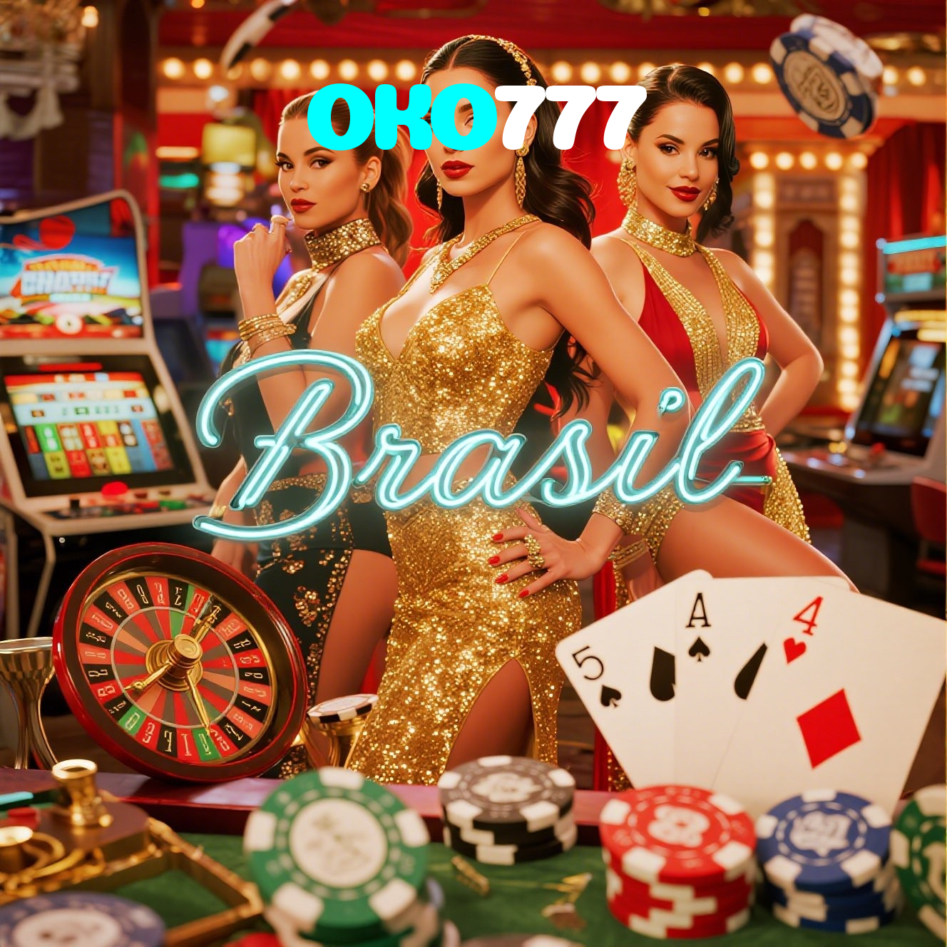 OKO777：Jogue slots, aposte no futebol e vença em grandes mesas de poker!