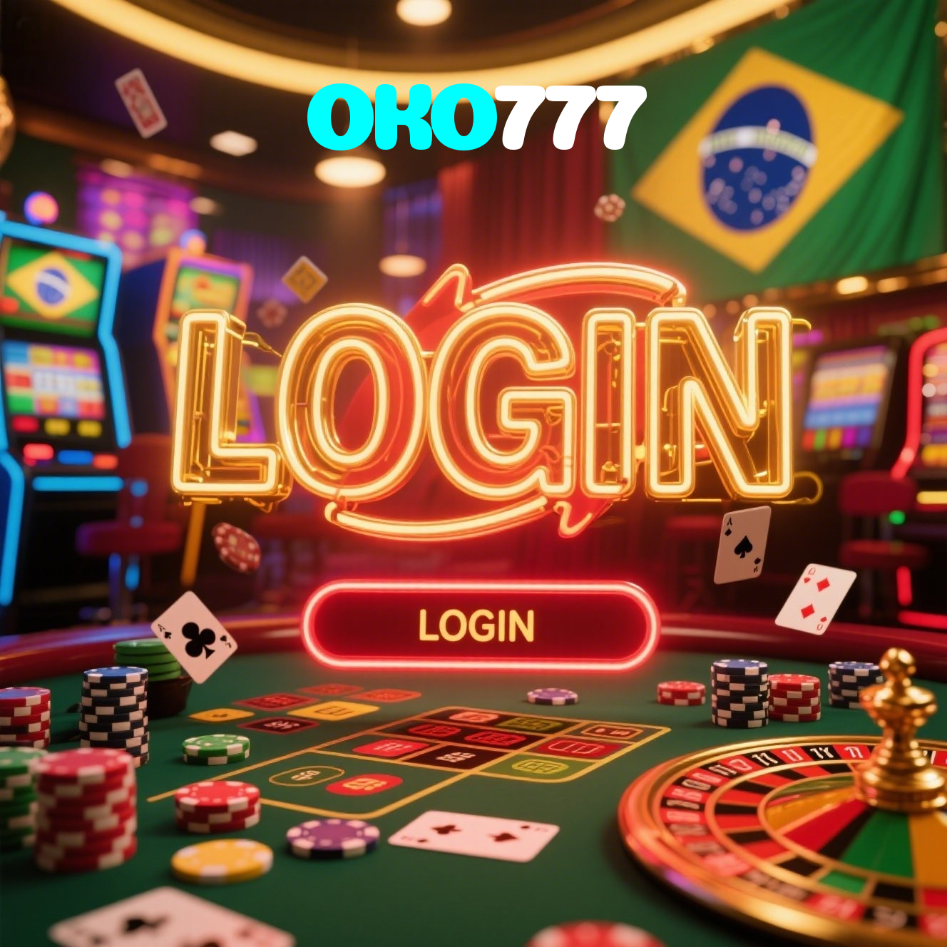 OKO777：Jogue slots, aposte no futebol e conquiste vitórias épicas no cassino!